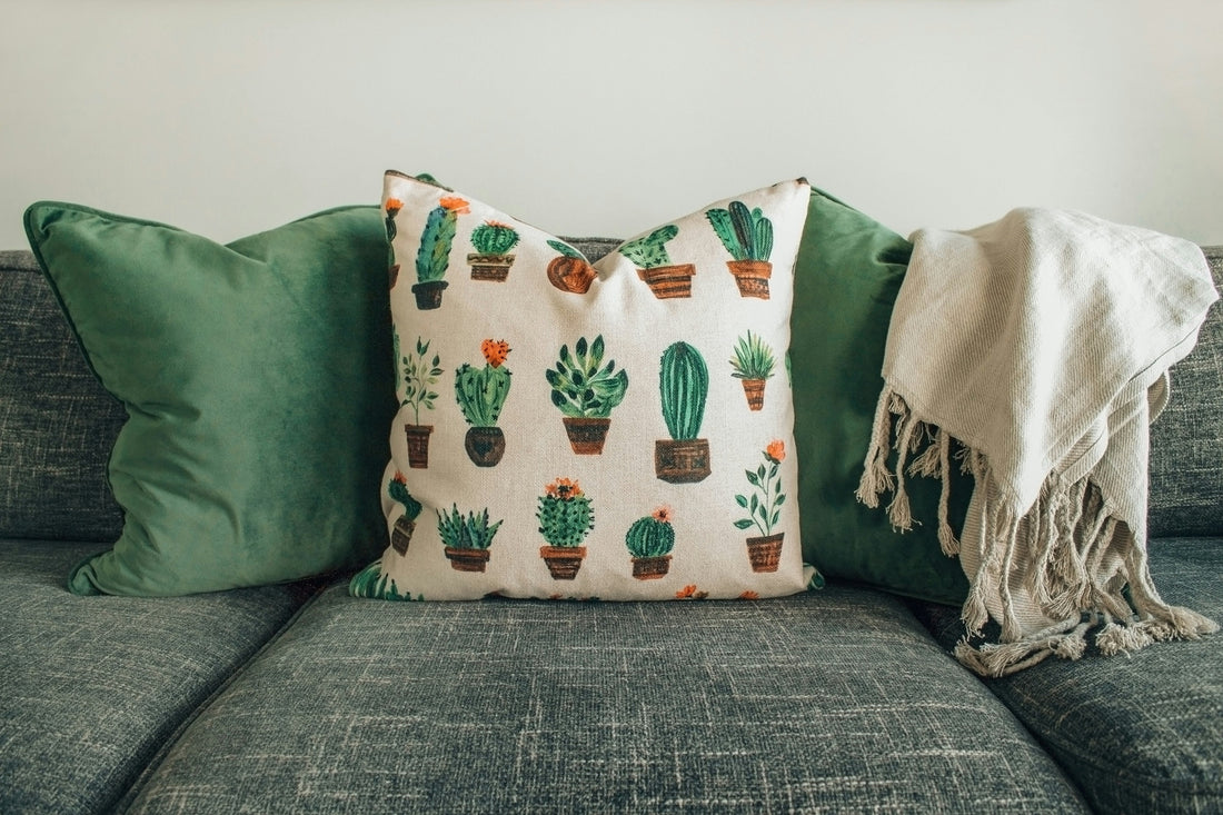 How to Mix Square and Lumbar Throw Pillows Without Overcrowding a Sofa