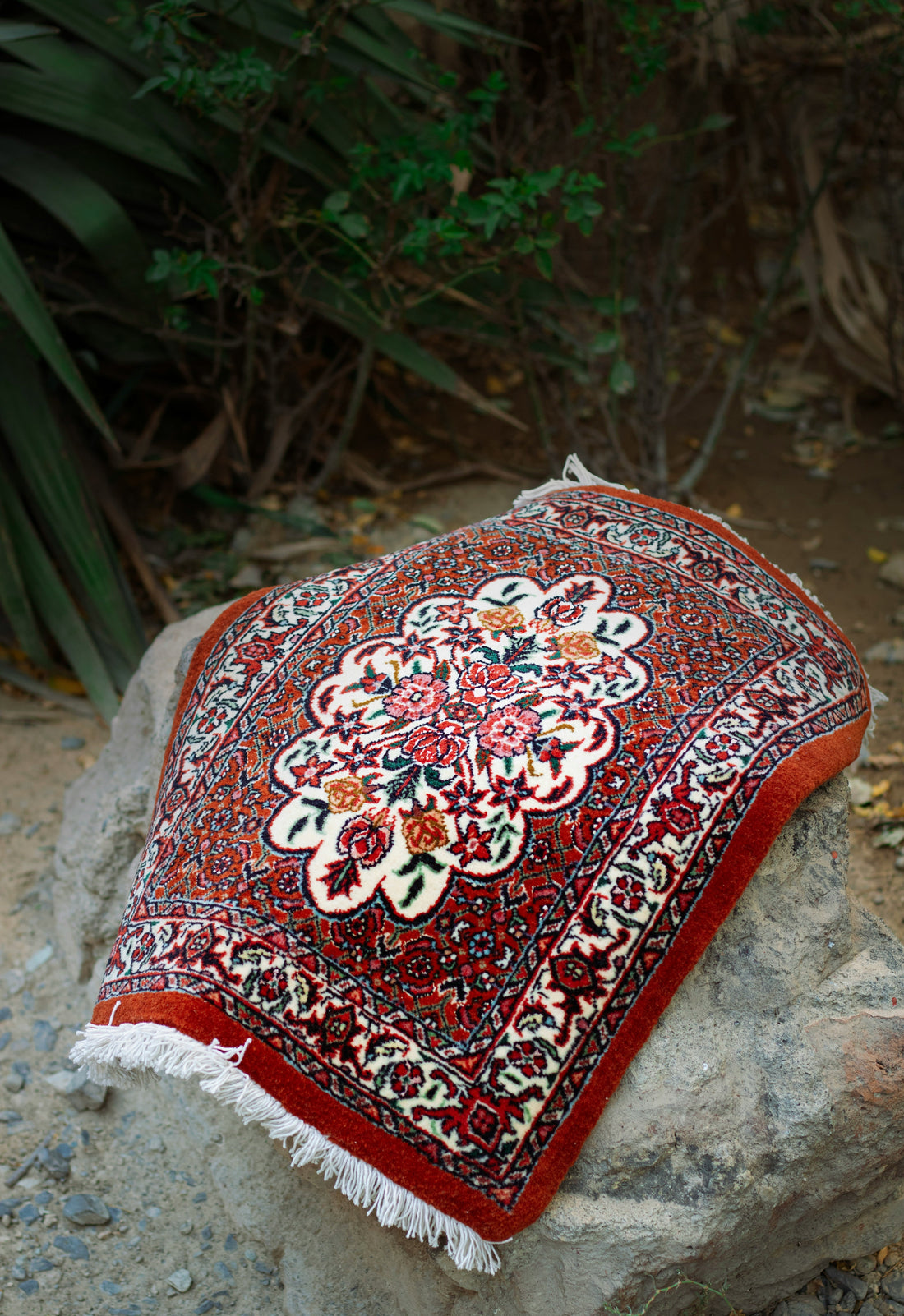 Easy Decorating Tips with Floral Rugs and Indoor Plants