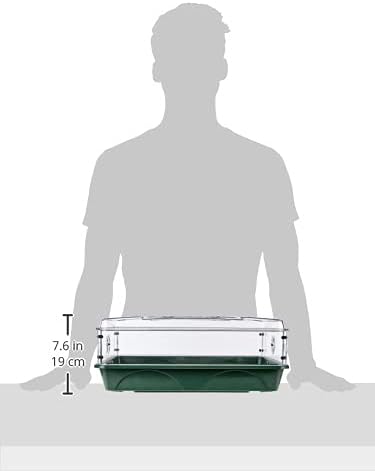 EarlyGrow 93774 Domed Propagator, 1 Height Extender, Green