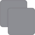 Square Playard/Playpen Fitted Sheets, Perfect for New Room2 / TotBloc Portable Playard, 2 Pack, Ultra Soft Microfiber, Fitted Playpen Sheet, Grey.