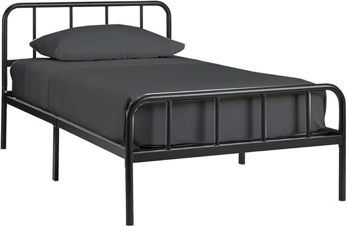 Lukeville's Cot Sheet 30" x 80", Daycare for Cot Size Mattress Sheets Pack of 2 Fitted Narrow Twin/Camp Bunk/Rvs Bunk/Trifold Mattress, Soft and PolyBlend Microfiber Cover for Toddler, Dark Grey