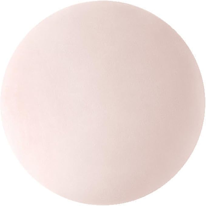 MOJUN Round Throw Pillow, 15.7" Soft Solid Color Home Decorative Round Pillows Sofa Chair Cushion Floor Pillows for Couch Car Living Room Bed, Light Pink