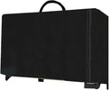 Oven Air Fryer Cover, 420D Oxford Fabric, Heat-Resistant Waterproof Dust-Proof Protector, Compatible with Breville Smart Oven Air Fryers, Black, 50x40x32cm