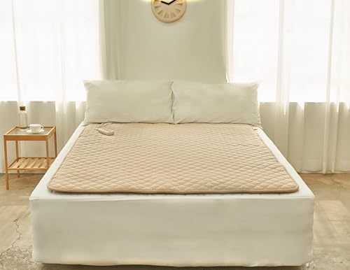 99% EMF Blocking Heated Mattress Pad Twin/Single Size. 8 Heat Settings with Auto Shut Off. by Shield Life TheraMat Lite.