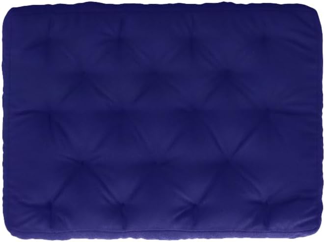 Royal Sleep Products by The Futon Factory 6 inch Foam Futon Mattress - Solid Royal Blue Cover - Full Size - CertiPUR Certified Foams - Made in USA - (Frame not Included)