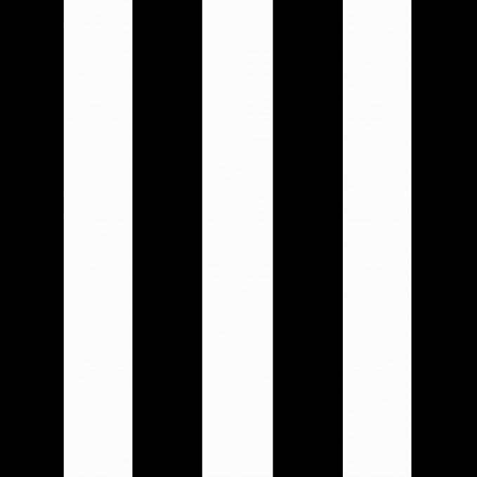 Arden Foam Outdoor Round Back Seat Cushion, 20 x 19, Made with ProFoam, Rain-Proof, Fade Resistant, Black Cabana Stripe