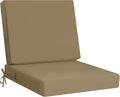 idee-home Outdoor Cushions for Patio Furniture, Outdoor Seat Cushion, Waterproof Couch Hampton Bay Deep Seat Replacement Chair Cushions for Garden Lawn Backyard Deck, 24 x 26