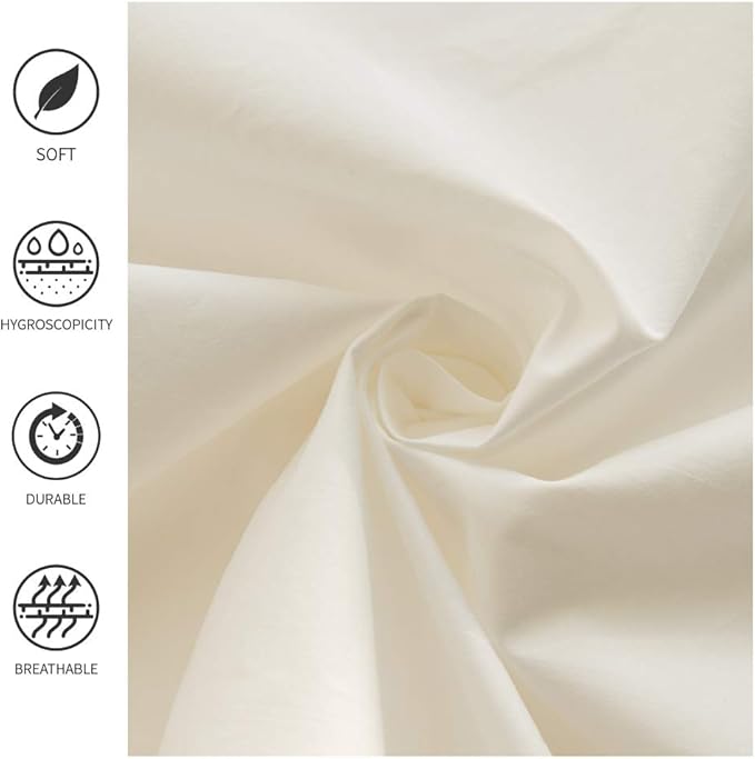 Simple&Opulence Belgian Linen Bed Skirt with Classic 14 inch Tailored Drop Dust Ruffle, Easy Fit Breathable Premium Natural Flax- Pleated White, Twin