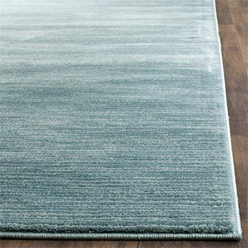 SAFAVIEH Area Rug 12x18 - Vision Collection - Large - Aqua, Modern Ombre Design, Non-Shedding & Easy to Clean, Ideal for Living Room, Bedroom, Dining Space (VSN606B)