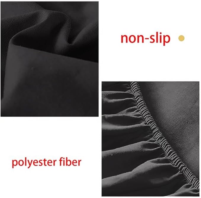 Air Mattress Sheets - 3 Pieces Set - Suitable for Inflatable mattresses 16 inches deep - can be inflated Without disassembly, Convenient, Sturdy, Easy to use air Bed Sheet (Black, Twin)