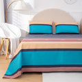 WenBags Lightweight Waterproof Flat Sheet 70*90 Inches Queen Size-Mattress Protector for Bed & Couch, Pet Hair Resistant Cover Ideal for Dogs & Cats, Perfect for Hotels & Hospitals(Multicolor-Travel)