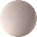 MOJUN Round Throw Pillow, 15.7" Soft Solid Color Home Decorative Round Pillows Sofa Chair Cushion Floor Pillows for Couch Car Living Room Bed, Light Coffee