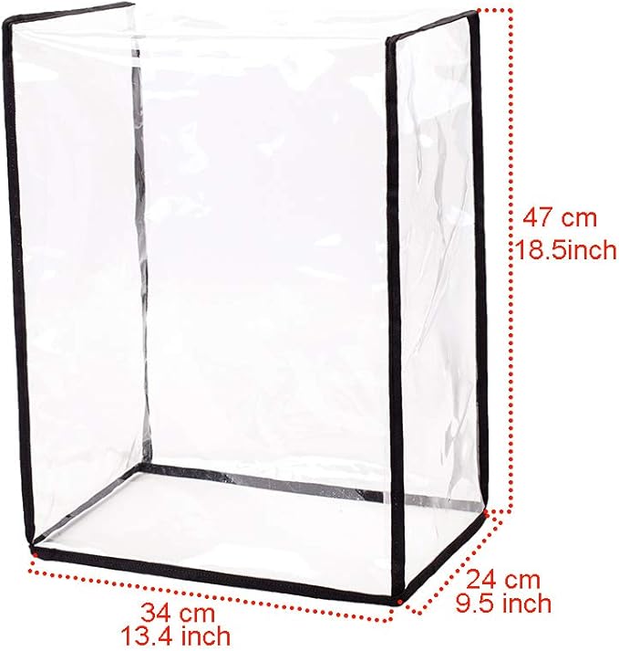Clear Kitchen Blender Dust Cover,Blender Covers Compatible with Ninja Foodi Blender,Blender Covers For kitchen Appliance Covers,Blender Cover with Accessory Pocket.Juice Cover Gift For Women.