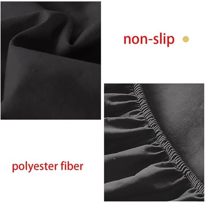 King Sheet Sets Air Mattress Sheets - 3 Pieces Queen Sheets Sets 16 to 24 inch - Inflate Without Disassembly Convenient & Firm Easy to use Air Mattress (Black, King)