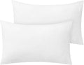 BEDELITE Flannel King Size Pillow Cases Set of 2, Super Soft Fleece Pillowcases with Zipper for Bedroom, Sofa, Couch,Luxury Cozy Fuzzy Velvet Pillow Shams for All Seasons(20x36 Inches,Bright White)