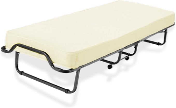 Camping Cot Sheets 31" x 75" - 3 Piece Cot Sheet Set for Bunk Bed - fits Upto 9" Deep Mattress, Perfect for Narrow Twin, Camping Cot, RV Bunk, Guest Beds, Trifold Mattress - Ivory