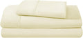 Camping Cot Sheets 25" x 75" - 3 Piece Cot Sheet Set for Bunk Bed - fits Upto 9" Deep Mattress, Perfect for Narrow Twin, Camping Cot, RV Bunk, Guest Beds, Trifold Mattress - Ivory