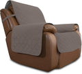 Easy-Going Sofa Slipcover Waterproof Oversized Recliner Chair Cover Non-Slip Fabric Couch Cover for Living Room Washable Furniture Protector for Pets Kids Children Dog Cat (Oversized Recliner, Taupe)