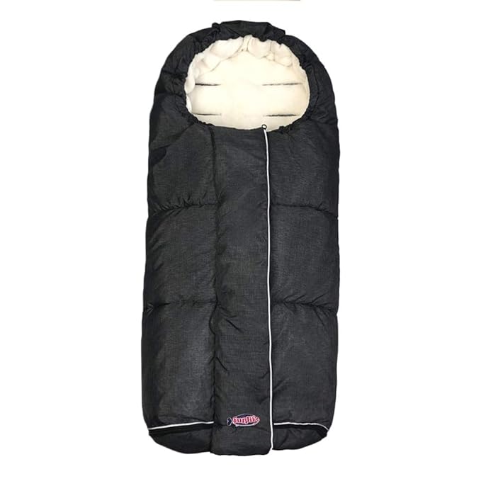 Waterproof Winter Universal Stroller Bunting Bag Toddler,Width Adjustable Stroller Blanket Fits Baby Growth
