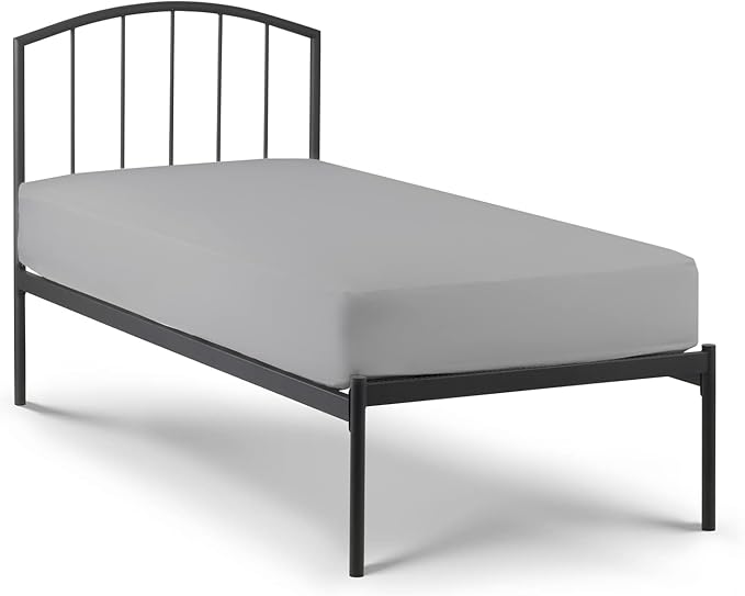 Lukeville's Cot Sheet 30" x 80", Daycare for Cot Size Mattress Sheets Pack of 2 Fitted Narrow Twin/Camp Bunk/Rvs Bunk/Trifold Mattress, Soft and PolyBlend Microfiber Cover for Toddler, Light Grey