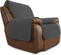 Easy-Going Sofa Slipcover Waterproof Oversized Recliner Chair Cover Non-Slip Fabric Couch Cover for Living Room Washable Furniture Protector for Pets Kids Dog Cat (Oversized Recliner, Dark Gray)