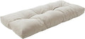 FUNHOME Outdoor Bench Cushion 48 x18 inch with Non-Slip Grips,Water Resistant Porch Swing Cushion,Bench Pillow Pads,Tufted Cushions for Patio Garden Furniture,48" Seat Cushions(Light Brown)