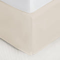 SONIVE Queen Bed Skirt,15" Drop Pleated Dust Ruffle,Classic Tailored Easy Fit Brushed Microfiber Skirts Hotel Quality Shrinkage & Fade Resistant Beige