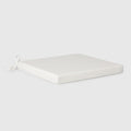 WestinTrends Solace Outdoor Patio Kitchen Dining Chair Square Seat Cushions Set of 4, 18 x 18, White