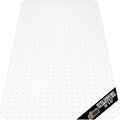 GORILLA GRIP Slip Resistant Office Chair Mat for Carpet Floors, Smooth Glide Under Desk Carpeted Floor Protector, Heavy Duty Plastic Computer Mats for Rolling Work and Gaming Chairs 29x47, Clear