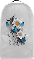 Talayituse Daisy Butterfly Print Blender Dust Cover, Fingerprint Protection Cover for Stand Mixer or Coffee Machine, Home Kitchen Appliance Covers for Stain Dust Resistant Supplies
