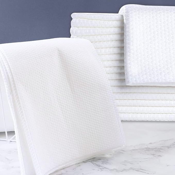 Disposable Bath Towels, 25 Pack 55" x 27.5" Ultra-Soft and Quick Dry Bath Towel, Portable Salon Towels for Travel Sauna Spa Beach Gym