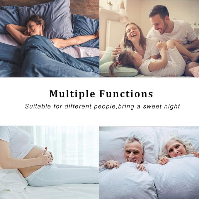 DROVAN Mattress Pad Twin XL Size - Extra Thick Mattress Topper Cover - Pillow Top Deep Pocket with Breathable 7D Spiral Fiber Filling Cooling Mattress Cover