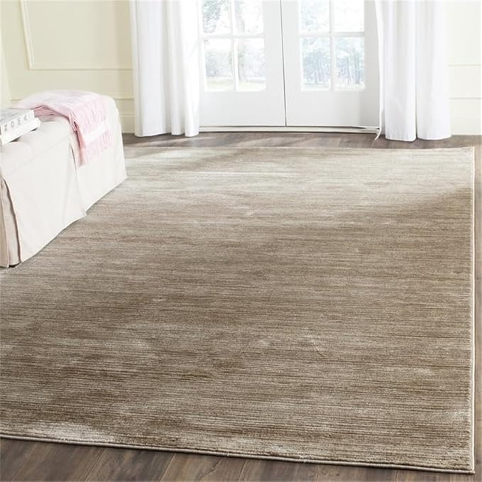 SAFAVIEH Area Rug 11x15 - Vision Collection - Large - Light Brown, Modern Ombre Design, Non-Shedding & Easy to Clean, Ideal for Living Room, Bedroom, Dining Space (VSN606C)