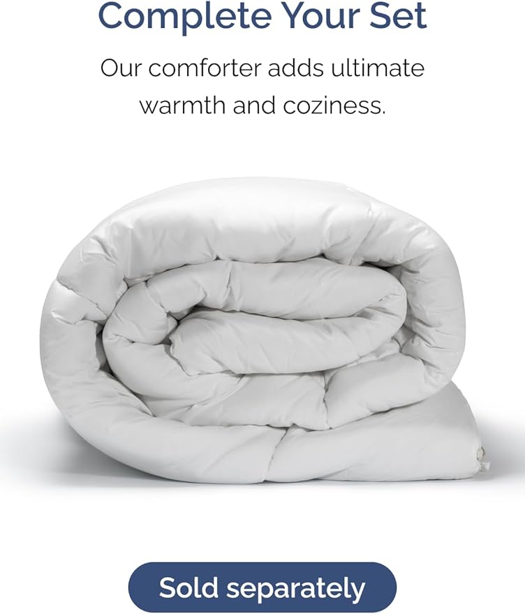 Extra Deep Twin XL Sheet Set - 4 Piece Breathable and Cooling Sheets - Hotel Luxury Bed Sheets Set - Easy Fit - Soft, Wrinkle Free and Comfy Sheets Set - Steel Blue Sheet Set with Extra Deep Pockets