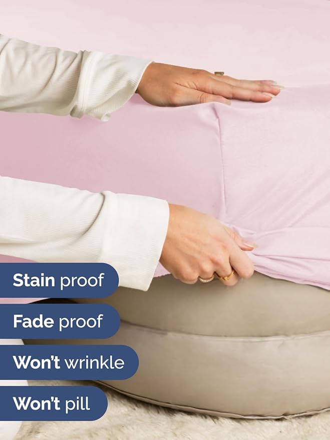 Extra Deep King Fitted Sheet - Hotel Luxury Single Fitted Sheet Only - Easily Fits 18 inch to 24 inch Mattress - Ultra Soft, Wrinkle Free with Extra Deep Pockets - Breathable & Comfy - Lavender Pink