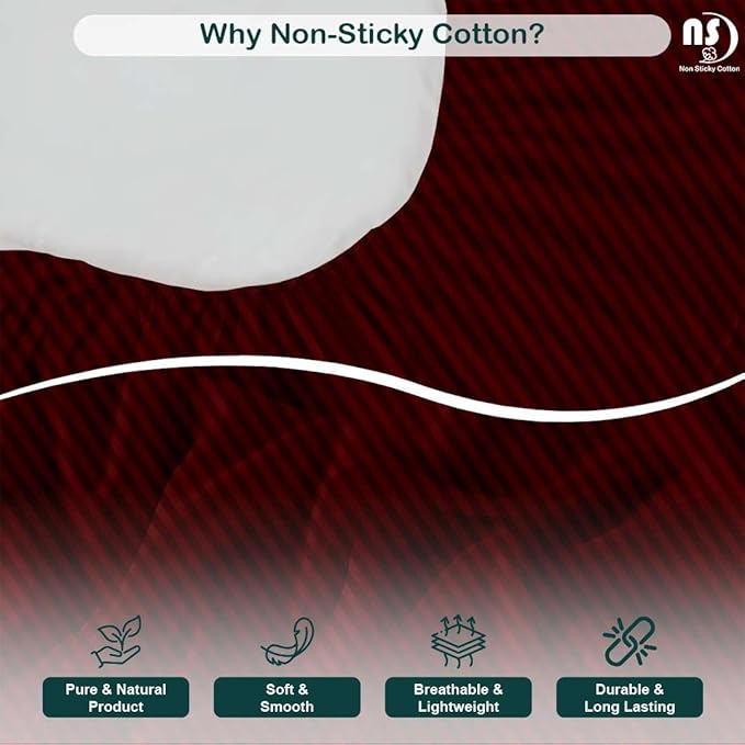 NON Sticky cotton Full Size Sleeper Sofa Sheets, 4 Piece Egyptian Cotton Bed Sheet Set for Sofa Bed, 8" Deep Pocket for Pull Out Couch Mattress, 54" x 75", Burgundy Stripe, Soft & Breathable
