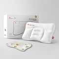 Toddler Pillow with Pillowcase, Breathable & Cozy Machine Washable Kids Pillow with Pillowcase, 21.6x13.8 Ergonomic Children Pillow for Boys and Girls Aged 6-12 (Farm, Height 3)
