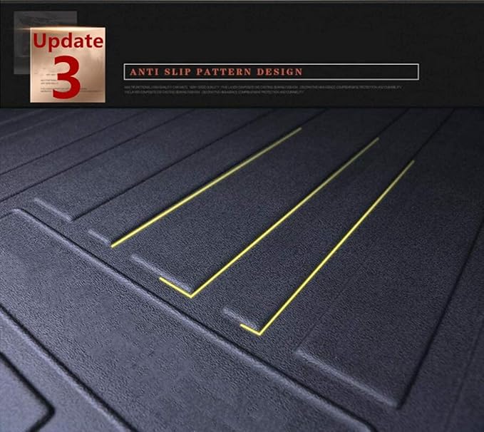 All Weather Rear Cargo Liners Trunk Tray Mats Custom Fit in Upper Deck Compatible with 2023 2024 2025 2026 KIA Sportage Without Subwoofer,Not for PHEV Models， 3D Waterproof Durable Odorless Flexible