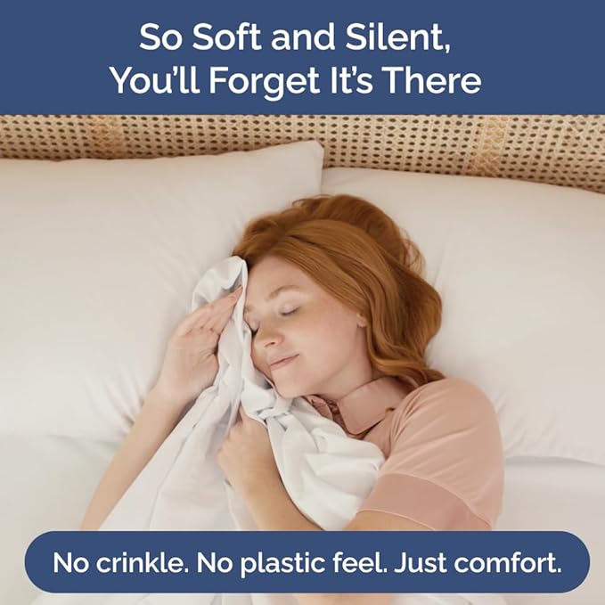 100% Waterproof Mattress Protector Or Your Money Back Twin Size-Premium Fitted Terry Cover - Noiseless, Soft & Cooling - Secure Fit up to 16” Deep Pockets -Machine Washable & Wrinkle-Free - White