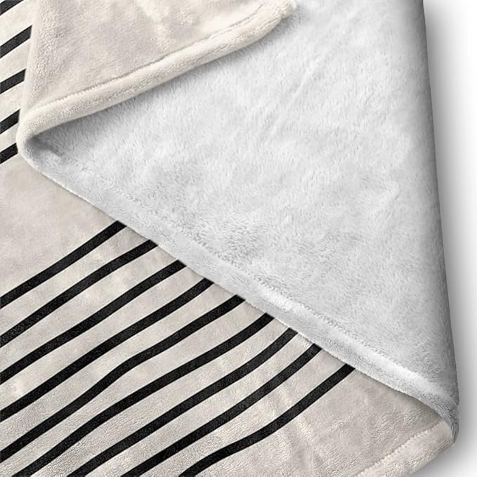 Boho Mid Century Blankets Orange Beige Throws Abstract Modern Aesthetic Bedding Minimalist Sun Leaf Soft Warm Bed Bedding Blankets for Couch Bedroom Sofa Office Cozy Flannel Blanket 40"X50"