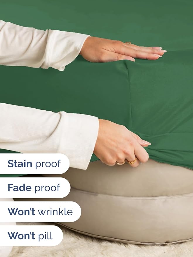 Extra Deep Queen Fitted Sheet - Hotel Luxury Single Fitted Sheet Only - Easily Fits 18 inch to 24 inch Mattress - Ultra Soft, Wrinkle Free with Extra Deep Pockets - Breathable & Comfy - Emerald Green