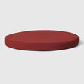 WestinTrends Solace Outdoor Patio Kitchen Dining Chair Round Seat Cushions Set of 4, 16 x 16, Red