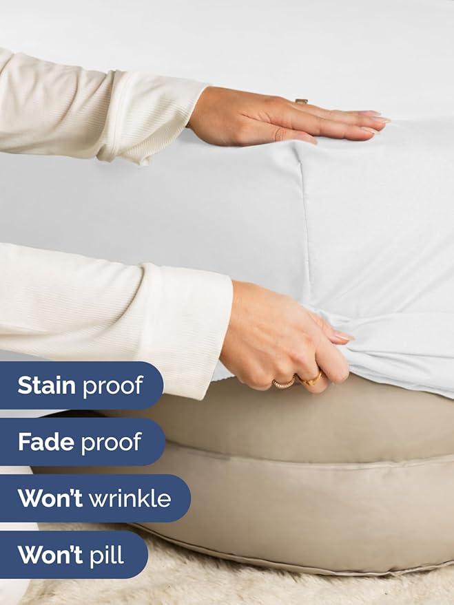 Extra Deep Twin XL Fitted Sheet - Hotel Luxury Single Fitted Sheet Only - Easily Fits 18 inch to 24 inch Mattress - Ultra Soft, Wrinkle & Fade Free w/Extra Deep Pockets - Breathable & Comfy - White