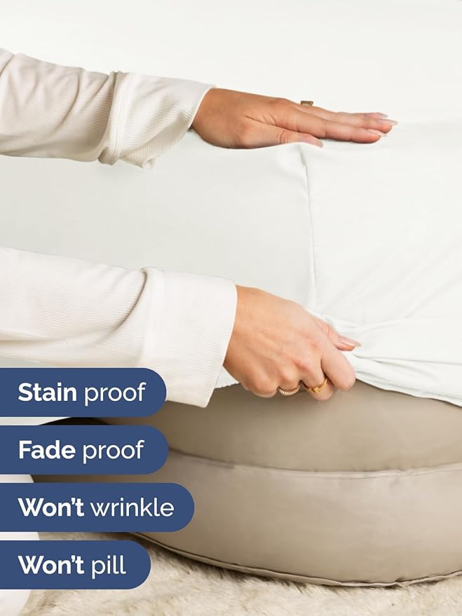Extra Deep Full Fitted Sheet - Hotel Luxury Single Fitted Sheet Only - Easily Fits 18 inch to 24 inch Mattress - Ultra Soft, Wrinkle Free with Extra Deep Pockets - Breathable & Comfy - Antique White