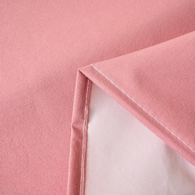 WenBags Lightweight Waterproof Flat Sheet 70 * 90 Inches Queen Size-Mattress Protector for Bed & Couch, Pet Hair Resistant Cover Ideal for Dogs & Cats, Perfect for Hotels & Hospitals (Pink)