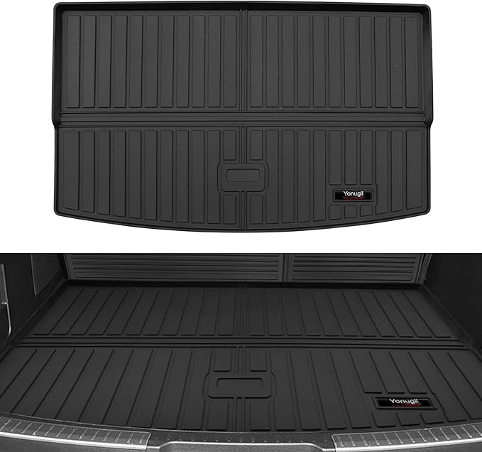 Custom for 2018-2024 Ford Expedition Max/Lincoln Navigator L Cargo Mats Trunk Liner All Weather TPE Protection Mat Accessories (for 18-24 Ford Expedition Max/Lincoln Navigator L)
