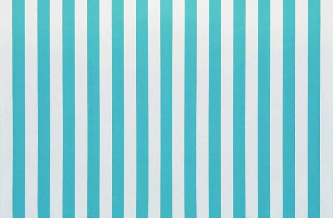 RSH DECOR: Square Throw Pillows Set of 2 | 17” x 17” | All-Weather Spun Fabric | Water and Fade-Resistant | Outdoor Accent Pillows for Patio Furniture | Cancun & White Stripe
