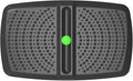 1 inch Thick Anti Fatigue Kitchen Mat Standing Mat with Massage Ball, Non Slip Standing Desk Mat with Massage Point, Multi-Purpose Comfort Floor Mat for Feet, Office, Home (Black, 17" x 28")