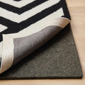 GORILLA GRIP Felt and Natural Rubber Stay in Place Slip Resistant Rug Pad, 1/4in Thick, 2x3 FT Protective Padding Under Area Rugs, Cushioned Gripper Pads, Carpet Runners, Hardwood Floors Protection