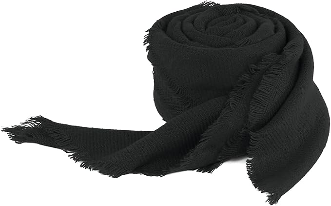American Trends Women's Cozy Warm Winter Fall Blanket Scarf Stylish Soft Chunky Checked Giant Scarves Shawls